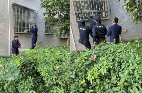 【力邦正能量】小区突发火灾 力邦保安奋不顾身神速救火