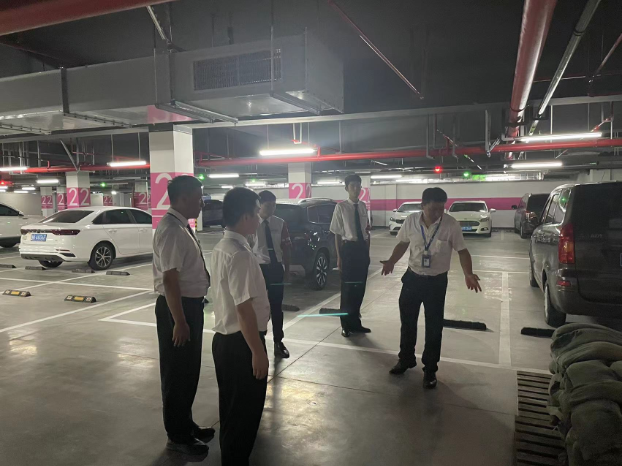 力邦保安公司开展防台防汛安全检查