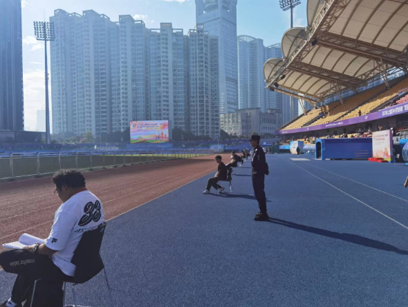赛事护航|力邦保安公司圆满完成上城区运动会安保任务