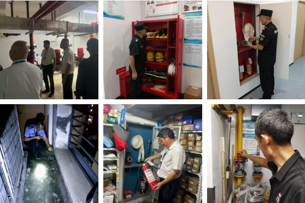 力邦保安开展节前安全大检查